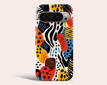 Polka Dots Phone Case Retro Design Cover Fit for Google Pixel 10 Pro XL 9A 9 Pro XL 8 8A 7A 7 Pro Pixel 6 Pro 6A 3A 2XL