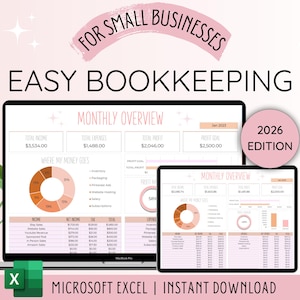 中小企業向け簿記スプレッドシート Excel 簿記テンプレート | ビジネス経費トラッカー | 経費スプレッドシート | 簿記 Excel