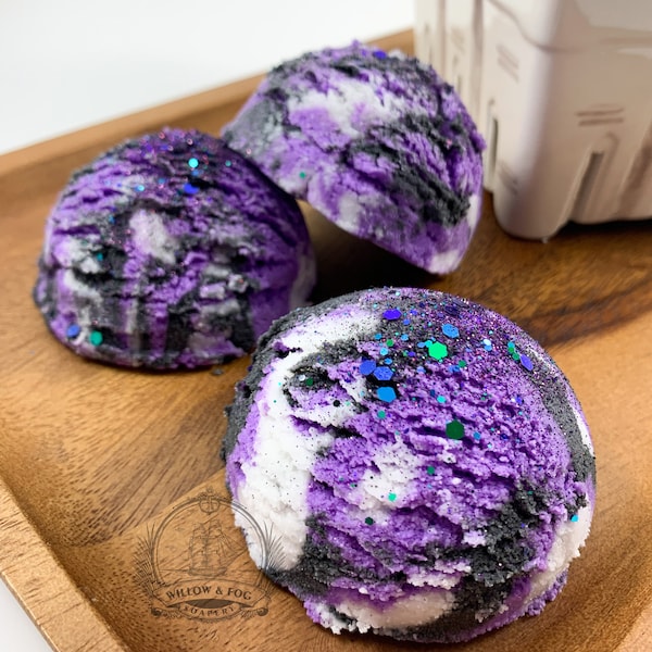 Galactic Violet Bath Truffle - Floral Bath Truffle - Birthday - Skin Care - Bath Products - Gifts