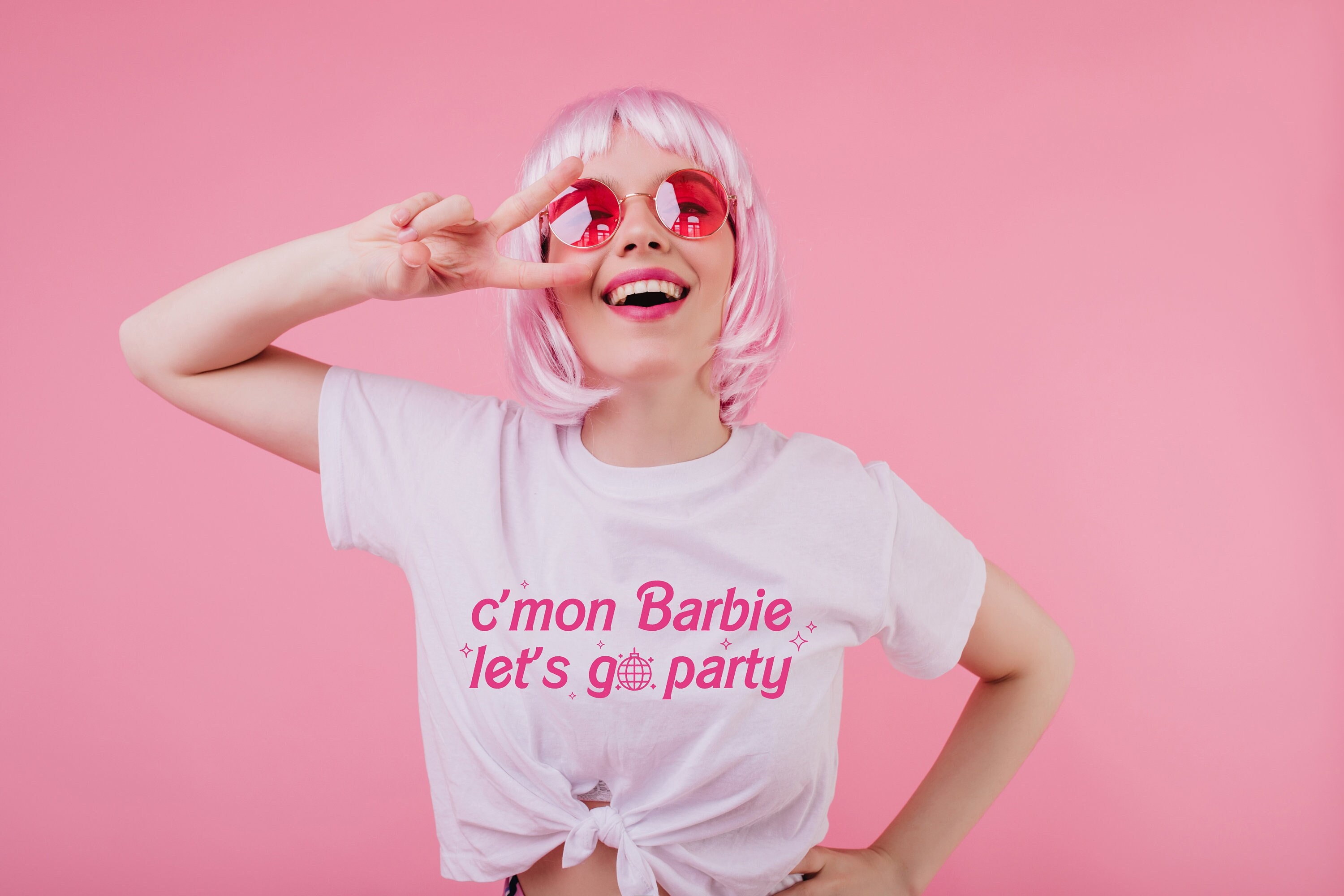 C'mon Barbie Let's Go Party SVG, PNG, Barbie Movie, Barbie Love, Let's ...