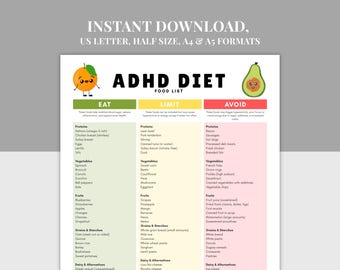 Low Calorie Food List Printable, Nutrition Chart PDF, A4, A5, US Letter, Weight Loss & Healthy Eating Guide, Calorie-Friendly Food Chart