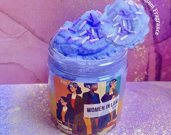 Slime Shop, Lavender Blossom Women In Law Cloud Slime, Aromatherapy Slime, Therapy, Stress Toy, Slime for Adult, Gift For Her, Cloud Slime