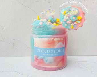 Slime Shop, Cloud Storm Cloud Slime, Aromatherapy Slime, Therapy, Stress Toy, Sensory Toy, Slime for Adult, Gift For Her, Cloud Slim