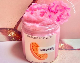 Boutique de slime, slime nuage mitochondrie fraise, slime d'aromathérapie, thérapie, jouet anti-stress, slime scientifique, slime pour adulte, cadeau pour elle, slime nuage