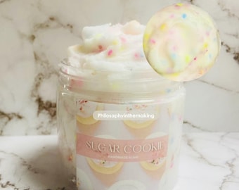 Sugar Cookie Slime,Slime Shop, Cloud Slime, Aromatherapy Slime, Therapy, Stress Toy, Sensory Toy, Slime for Adult, Gift For Her, Cloud Slime