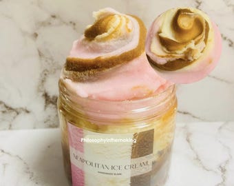 Slime de helado napolitano, tienda de slime, slime nube, slime de aromaterapia, terapia, juguete antiestrés, juguete sensorial, slime para adultos, regalo para ella