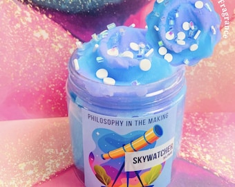 Slime Shop,Vanilla and Lavender Cloud Slime,Aromatherapy Slime,Therapy, Stress Toy, Sensory Toy, Slime for Adult, Gift For Her, Cloud Slime