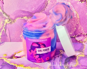 Slime Shop, Girl Power Bubblegum Cloud Slime,Aromatherapy Slime,Therapy, Stress Toy, Sensory Toy, Slime for Adult, Gift For Her, Cloud Slime