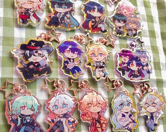 Honkai Star Rail acrylic charms