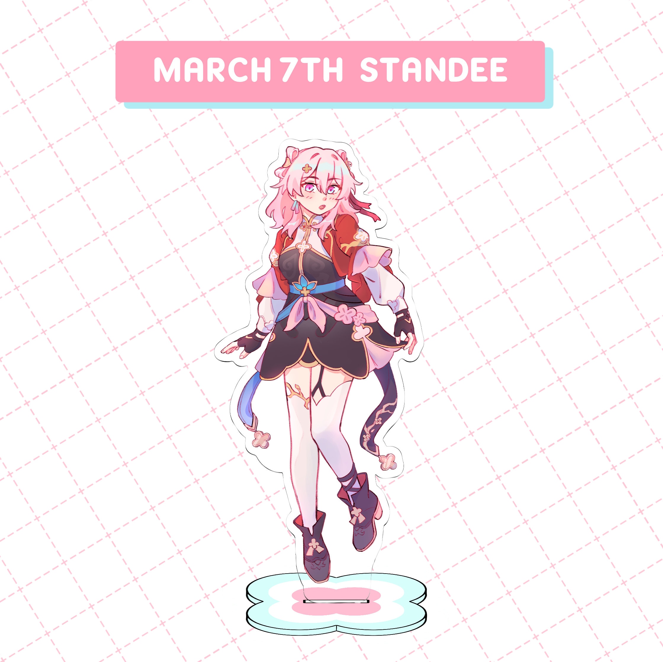 Honkai Star Rail March 7th Acrylic Standee - Etsy