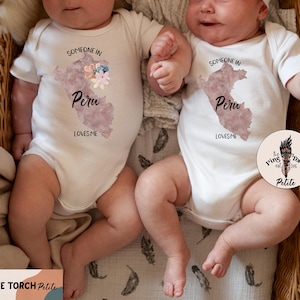 Someone in Peru loves me bodysuit, made in Peru, Peru baby gift, Peru baby tee, Made with love in Peru, Peru baby gift