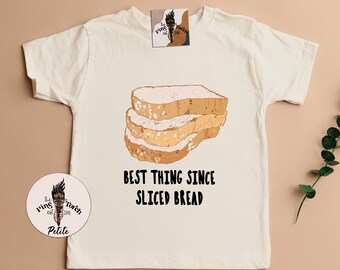 Best thing since sliced bread kids tee, funny bread Baby Bodysuit, Cute foodie Baby Clothes, Unisex Baby Clothes, Unisex Baby Bodysuit