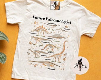 Future Paleontologist Dinosaur kids tee, Vintage Dinosaur Lover baby tee, Paleontologist dinosaur baby shirt, dinosaur baby bodysuit