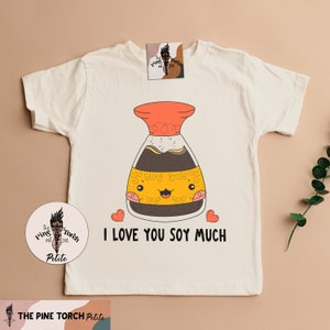 Funny soy sauce kids tee, sushi sashimi soy sauce asian Japanese baby, Cute soy Baby Clothes, Unisex Baby Clothes, Unisex Baby Bodysuit