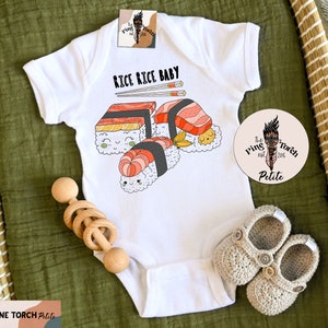 Sushi Rolls On Rolls On Rolls Organic Baby Onesie® – Urban Baby Co