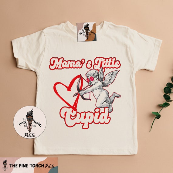 Mama s Little Cupid Valentine s Day Shirt First Valentine s Day Shirt Cupid Valentines Day Tee Little Cupid Shirt Valentine Baby Tee Etsy