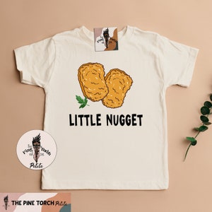chicken nugget kids shirt, funny nugget kids clothing, newborn chicken nugget, funny chicken nugget tee, chicken nuggets clothing