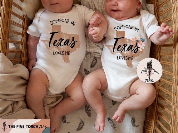 With Love Texas Baby Onesie With Love Texas Baby Onesie