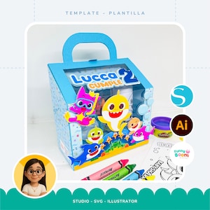 Plantilla - Caja Activity | Template - Activity Box