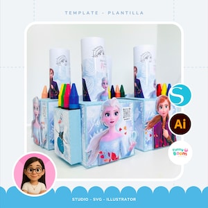 Template - Funny Cube Box | Template - Funny Cube Box