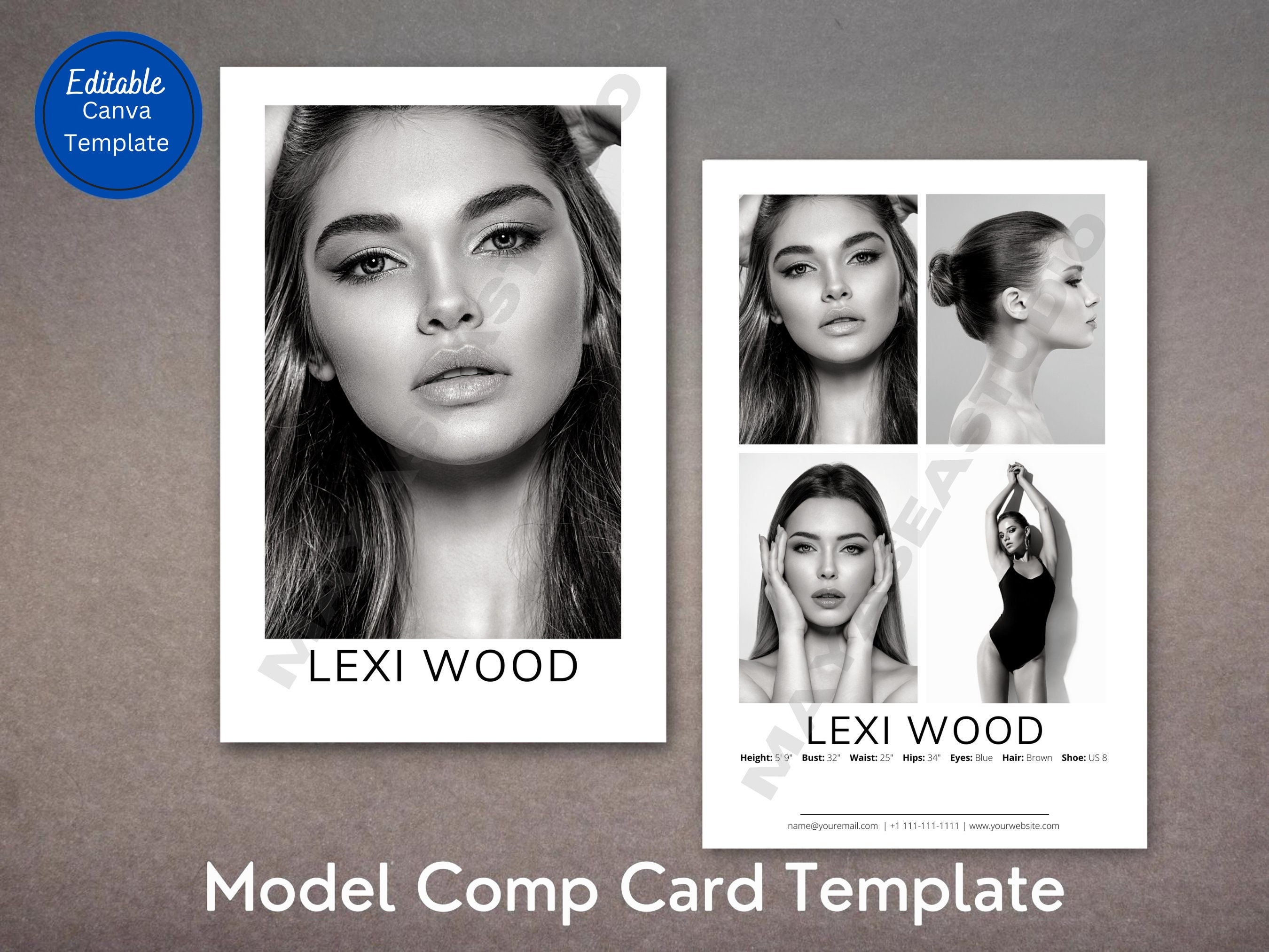 model-comp-card-modeling-comp-cardmodel-comp-card-etsy