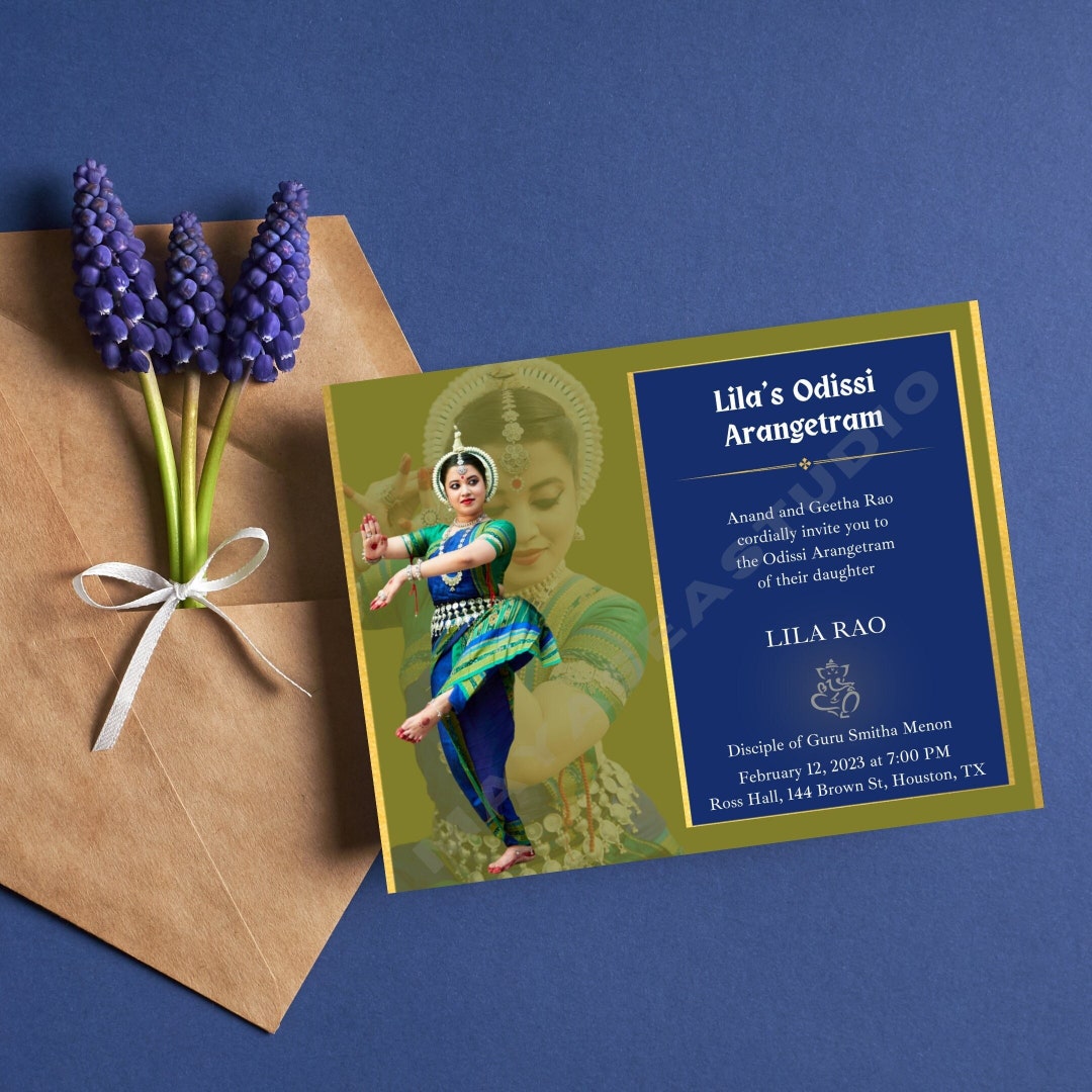 Arangetram Invitation Templatebharatanatyam Arangetram Etsy Arangetram Invitation Templatebharatanatyam Arangetram Etsy