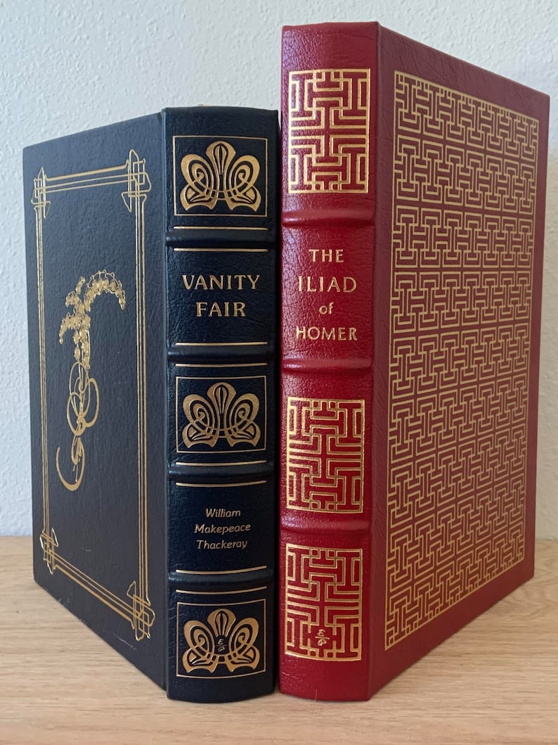 Easton Press Gilded Leatherbound Books, Vintage Classics Collector's