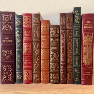 Easton Press Gilded Leather-Bound Books, Vintage Classics Collection