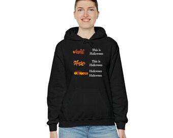 Halloween Spooky Season Hooded Sweatshirt