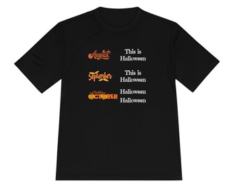 Halloween Spooky Season Moisture Wicking T-Shirt