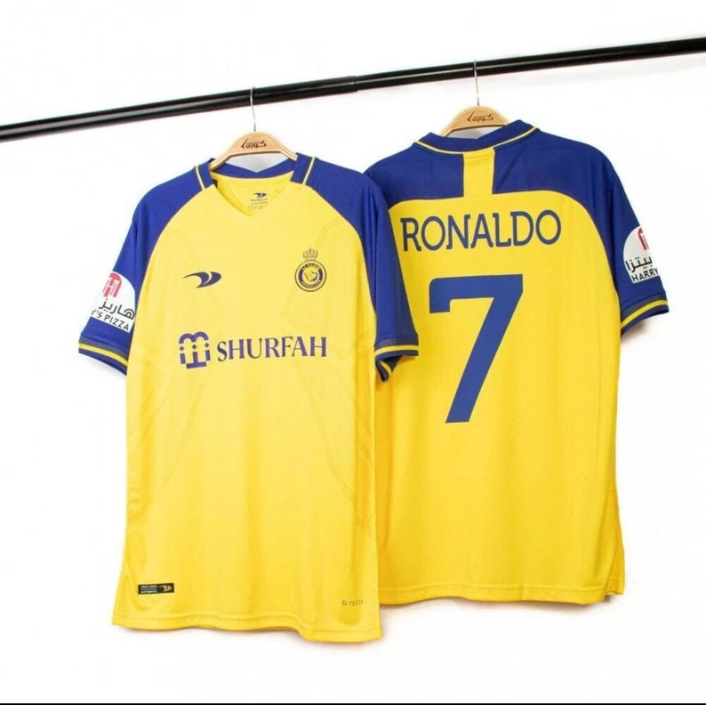 Cristiano Ronaldo7 Jersey Alnassr 2023 Football / Soccer Etsy Canada