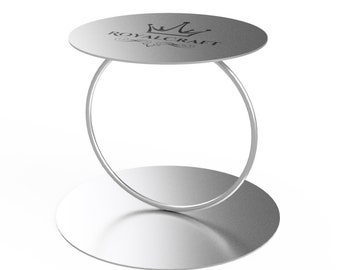 Cake separator "Geometric" - Ring. anti gravity, levitating cake, cake stand, floating cake, wedding cake stand.