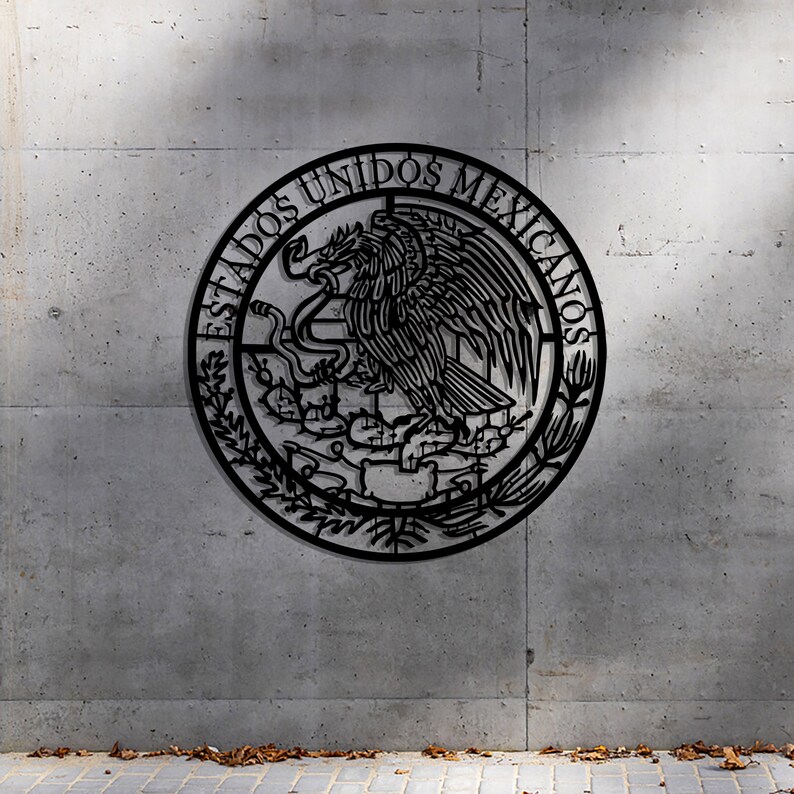 Coat of Arms of Mexico, Escudo De Armas De Mexico, Country Crests