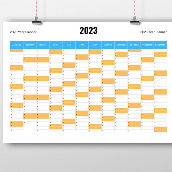2023 A2 Calendar - Etsy