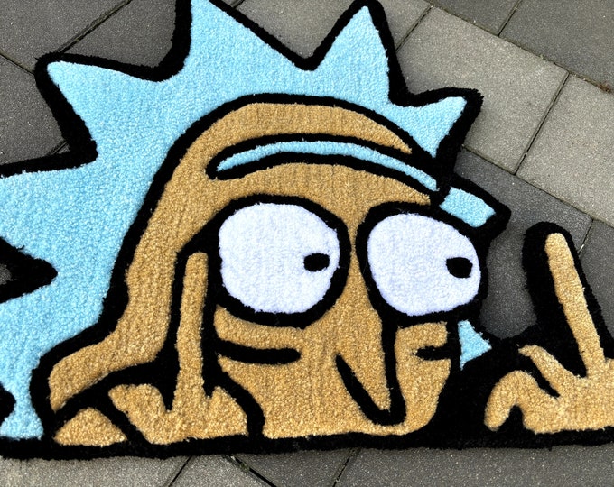 Tapis Rick et Morty