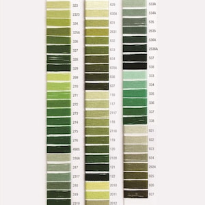 COSMO Embroidery Floss / Cosmo Thread Full Set 500 Colors / COSMO ...