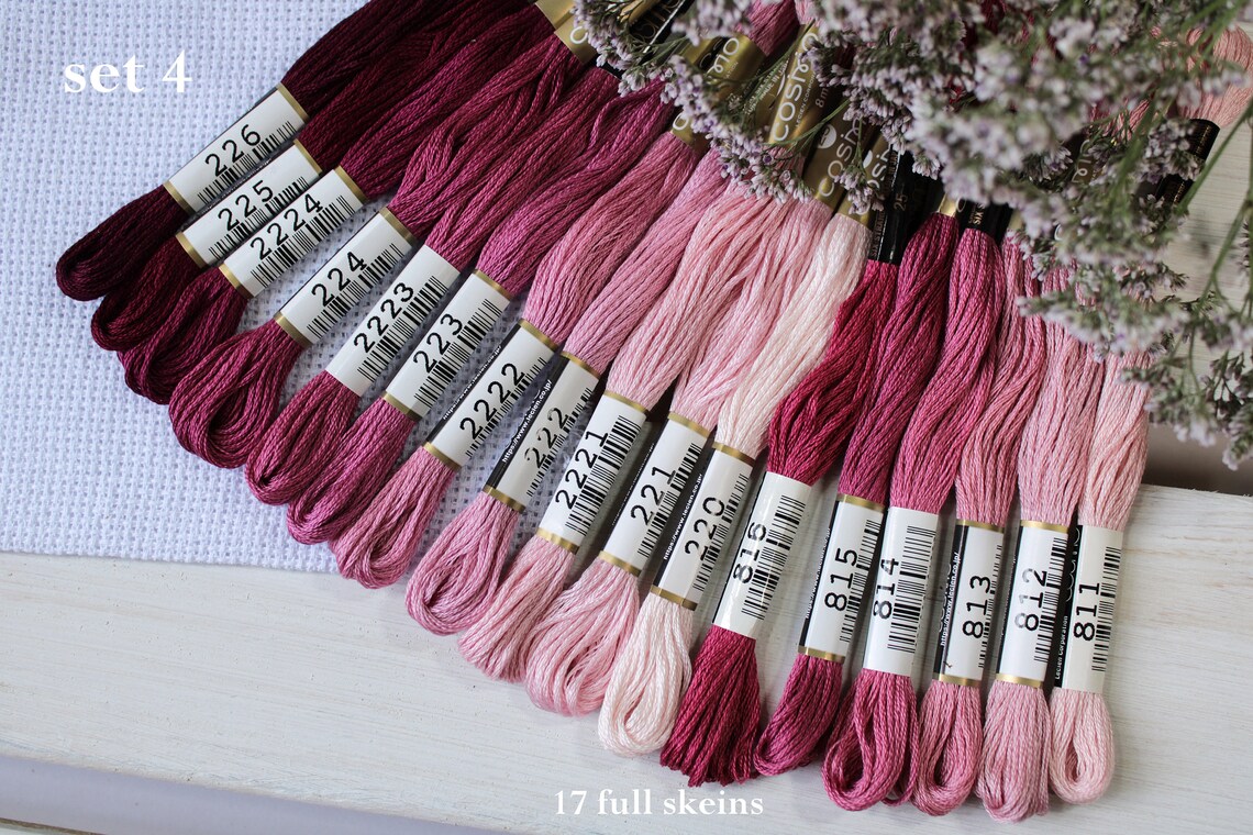 COSMO Embroidery Floss Bundles / Cosmo Thread Set / Cosmo Embroidery ...