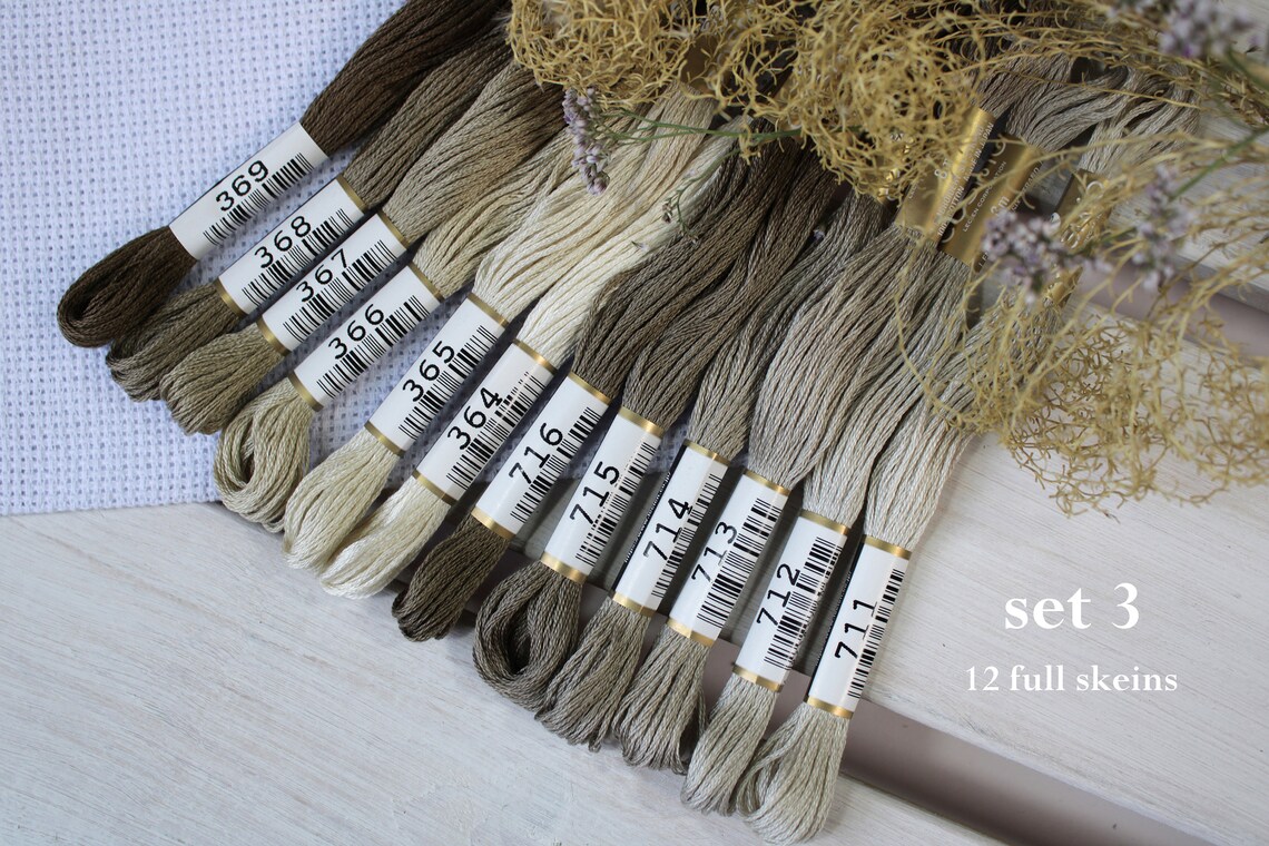 COSMO Embroidery Floss Bundles / Cosmo Thread Set / Cosmo Embroidery ...