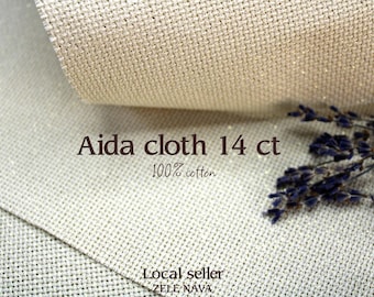 DMC Charles Craft Printed AIDA - 14ct AIDA - Available in Size 15