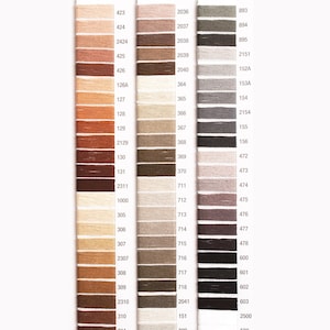 COSMO Embroidery Floss / Cosmo Thread Full Set 500 Colors / COSMO ...