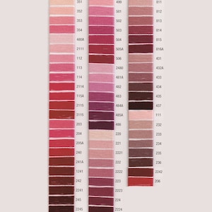 COSMO Embroidery Floss / Cosmo Thread Full Set 500 Colors / COSMO ...