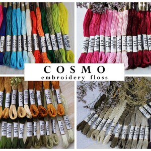 COSMO Embroidery Floss Bundles / Cosmo Thread Set / Cosmo - Etsy