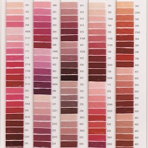 COSMO Embroidery Floss #25 / CUSTOM Cosmo Thread Set / COSMO Embroidery ...