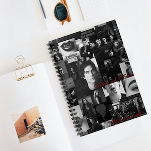 Cahier à spirales Damon Salvatore - Ligne lignée