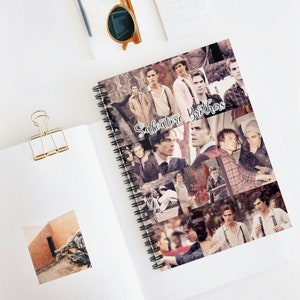 Salvatore Brothers/ Damon & Stefan Salvatore Spiral Notebook