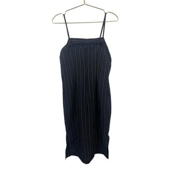 Vintage Y2K No Boundaries Workwear Black White Pinstripe Midi Dress Size M  - Etsy