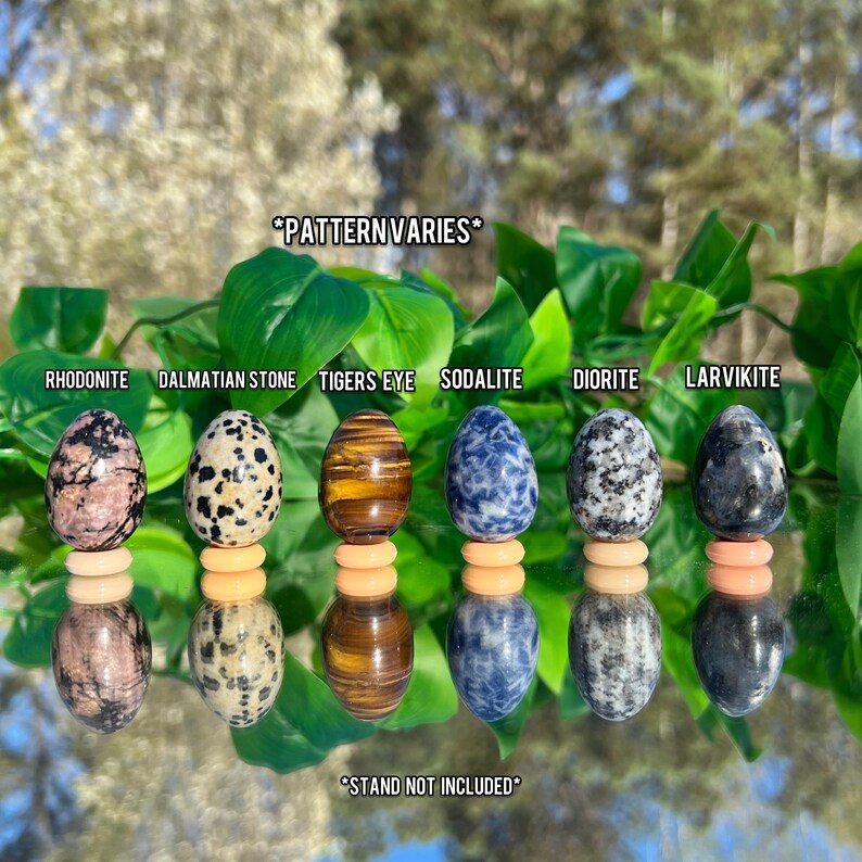 Crystal Gemstone Mini Egg 1 Mini Crystal Egg Mini Etsy