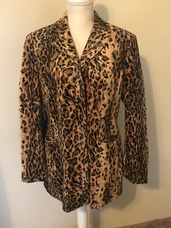 Vintage Leopard Jacket - image 2