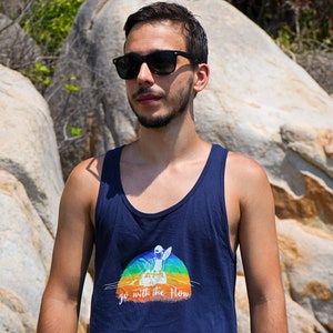 Kayak Tank Top River Kayaking Vest Gift for Kayakers Outdoor Adventurer Apparel Sea Kayaking T-shirt