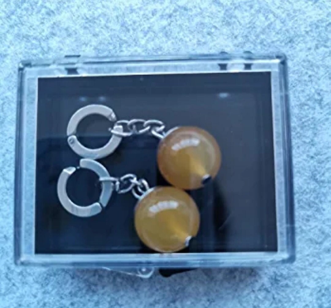 Goku Black Earring Zamasu Agate Drop Earrings 1 Pair, one size